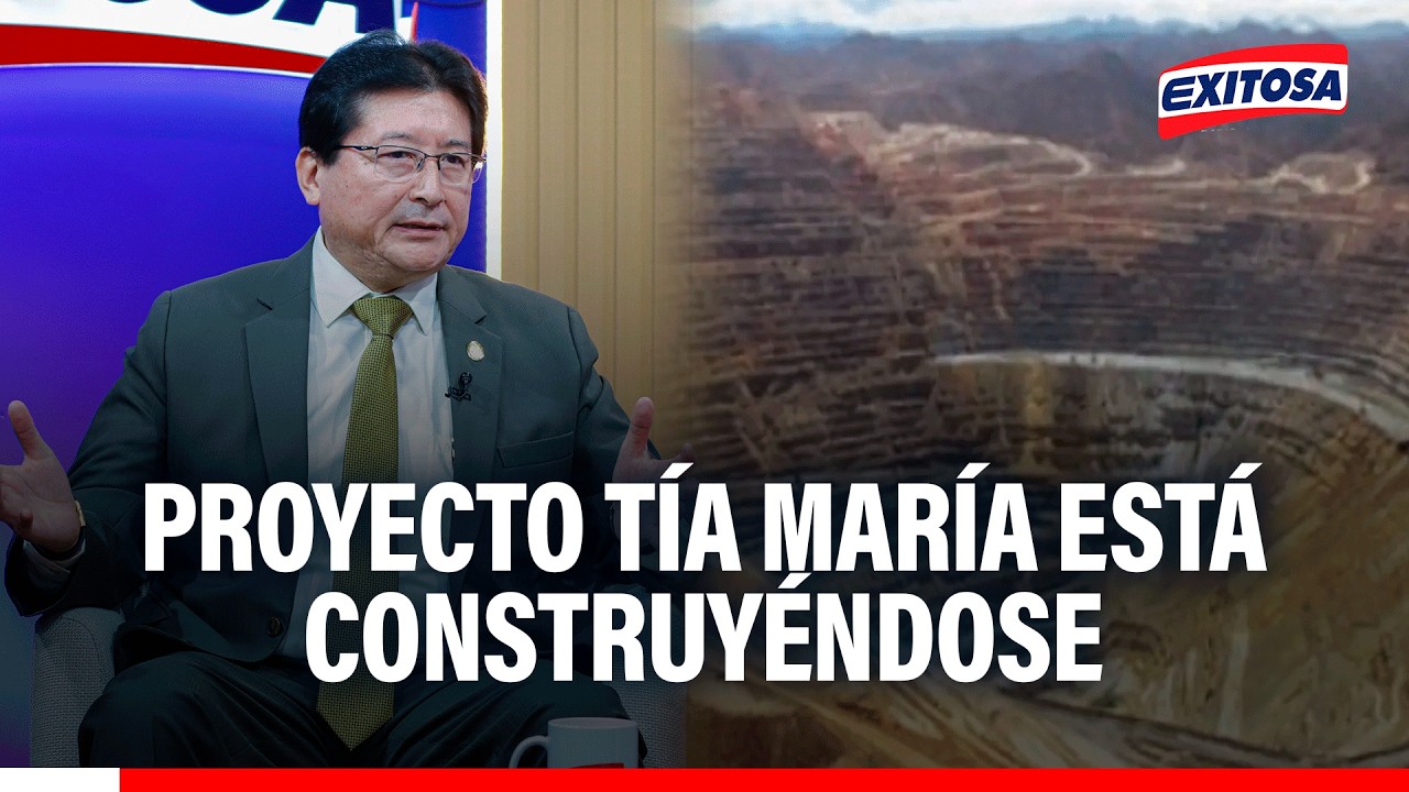 🔴🔵 Ministro de Energía y Minas señala que proyecto Tía María está construyéndose: "De todas maneras"