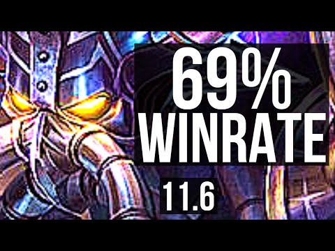 KASSADIN vs SERAPHINE (MID) | Quadra, 69% winrate | BR Master | v11.6