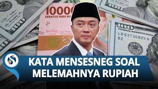 Rupiah Tembus ke Rp18.048 per Dolar AS, Mensesneg Prasetyo: Fundamental Ekonomi Kita Kuat
