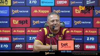 Coletiva Técnico Interino Marcio Goiano (Sport 2x1 Jacuipense)