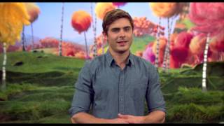 The Lorax Featurette : Zac Efron explains how to get the girls - Juillet 2012