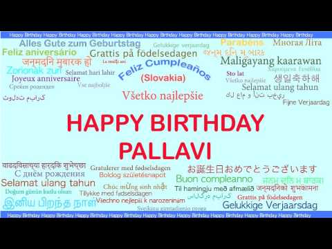 Pallavi   Languages Idiomas - Happy Birthday