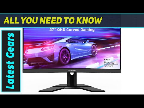 GIGABYTE G27QC: Immersive 1440p Gaming Champion?