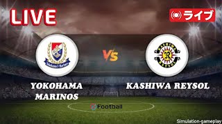 Yokohama FM vs Kashiwa Reysol Match Now | Japan J League 2025/2026 | Football Match (Simulation) ⚽