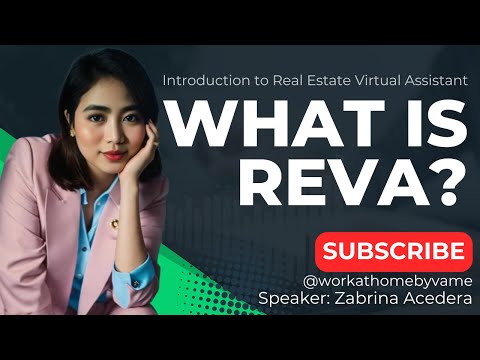Introduction to Real Estate Virtual Assistance (REVA) | Free Webinar Replay