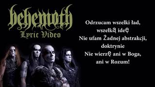 Behemoth - In The Absence Ov Light (LYRICS / LYRIC VIDEO)