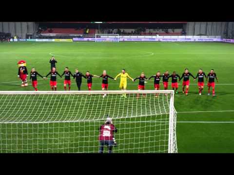12-3-2016 Excelsior - Fc Groningen - bedanken