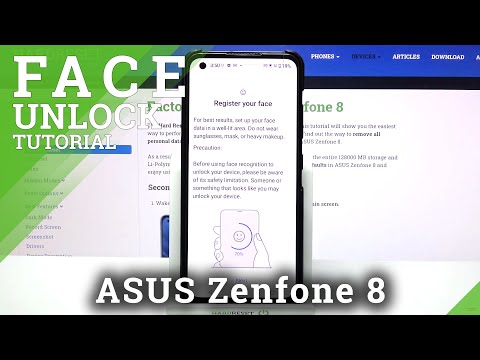 How to Set Up Face Unlock in ASUS Zenfone 8 – Add Face Unlock