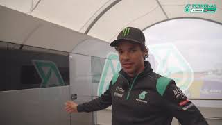 Download lagu Franco Morbidelli shows us around the PETRONAS Yamaha SRT trucks mp3