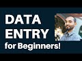 Data Entry Tutorial For Beginners