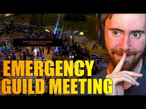 Asmongold Holds AN EMERGENCY GUILD MEETING