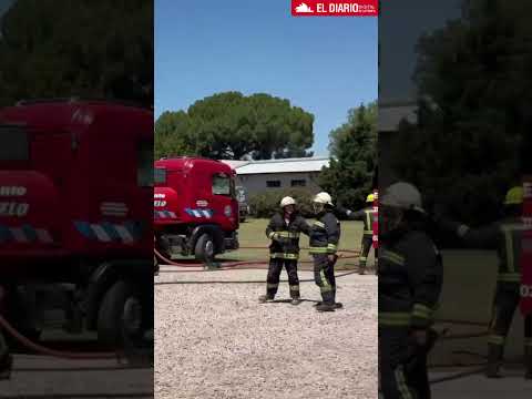 Conmoción en Salliqueló por el incendio de una fábrica láctea