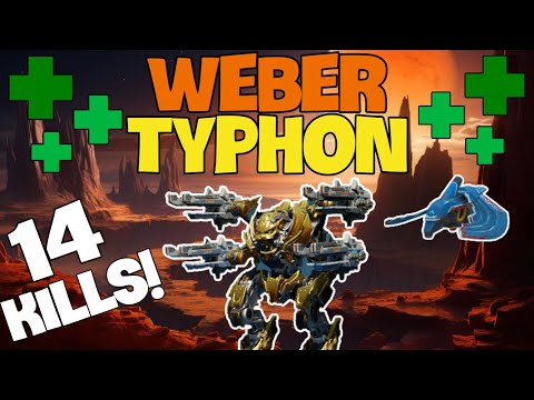 Warrior Typhon with Weber | 14 Kills | War Robots