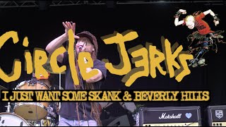 CIRCLE JERKS - I JUS WANT SOME SKANK and BEVERLY HILLS - PUNK IN DRUBLIC AUSTIN 2023 - 4K