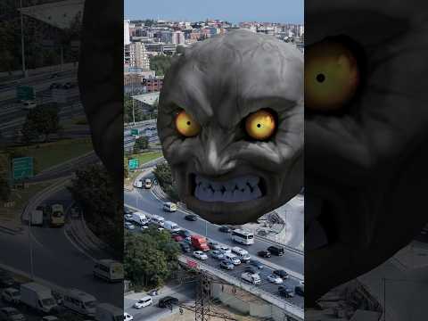 lunar moon and Siren head #animation #scary #lunarmoon #lunar #shorts #eyebg8