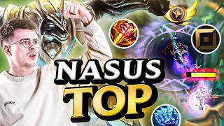 Obligé de jouer Nasus TOP et je PLIE la game en 20 min !