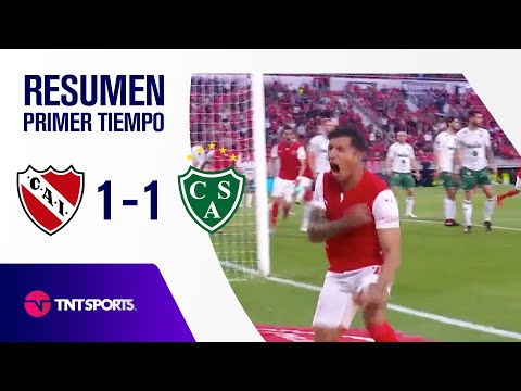 RESUMEN Primer Tiempo | Independiente vs Sarmiento (1-1) | Fecha 17 - Torneo de la Liga 2021