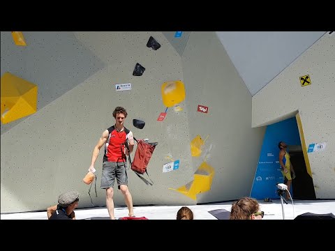 ADAM ONDRA Boulder 4 Qualification IFSC Climbing World Championships - Innsbruck 2018 - Boulder
