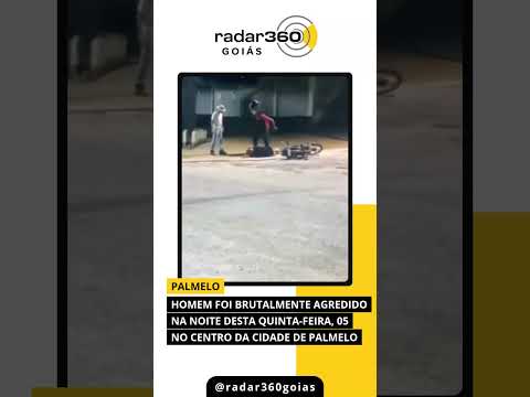 Homem é brutalmente agredido em Palmelo na noite desta quinta-feira, 04.