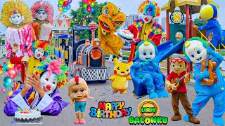 Download lagu LAGU HAPPY BIRTHDAY🔴SELAMAT ULANG TAHUN & BALONKU SPESIAL LIRIK VERSI ONDEL ONDEL BADUT COCOMELON❤️ mp3
