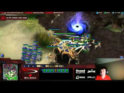 Minigun's Archon Toilet + Storm against Slush - Starcraft 2