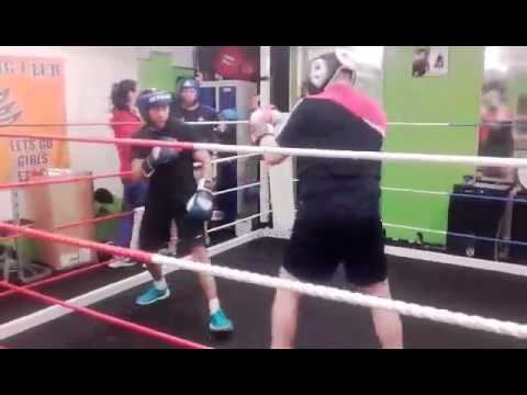 Anthony Hickey Sparring