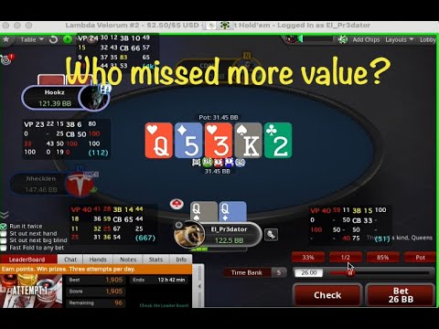 NL 200/500 ZOOM POKER - Getting Value Is So Important!