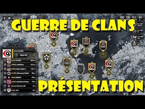 comment participer a une guerre de clan ghost