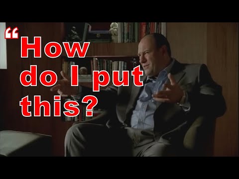 The Sopranos - Tony's most socially acceptable moments