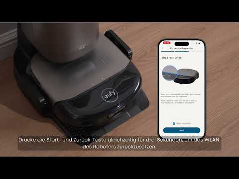 eufy Wisch-und Saugroboter HydroJet S2 | WLAN - Verbindungsanleitung