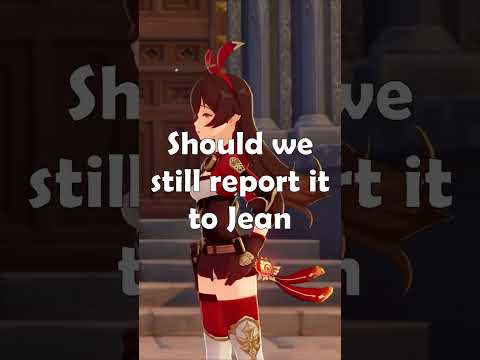 Amber broke the law | Genshin Impact