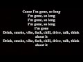Logic - I'm Gone [Lyrics]
