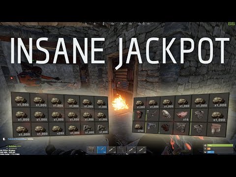 Going Deep and Raiding their Furnace then for a BIG SULFUR JACKPOT - (RUST PVP / ONLINE RAIDS)