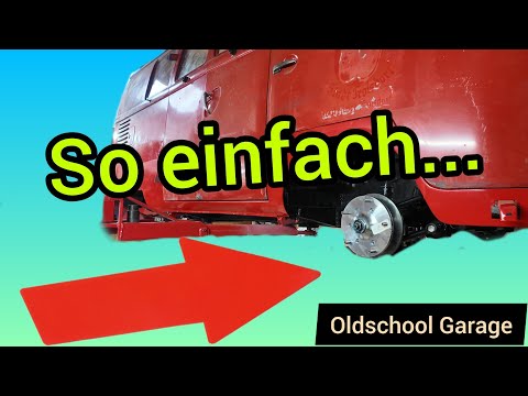 VW T1 auf Scheibenbremse umbauen