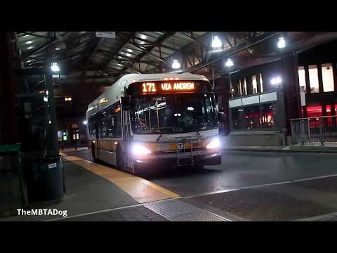 TheMBTADog: MBTA Bus 171 at Dudley Station