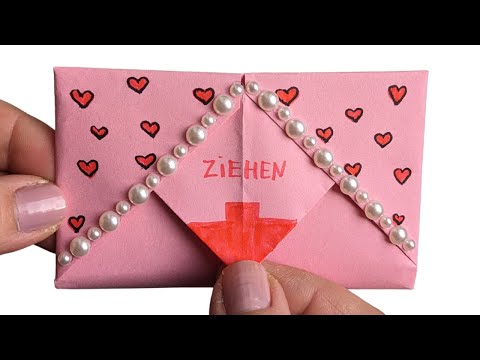 Exciting DIY Mother’s Day Surprise Card ♥️ Craft Your Own Origami Envelope