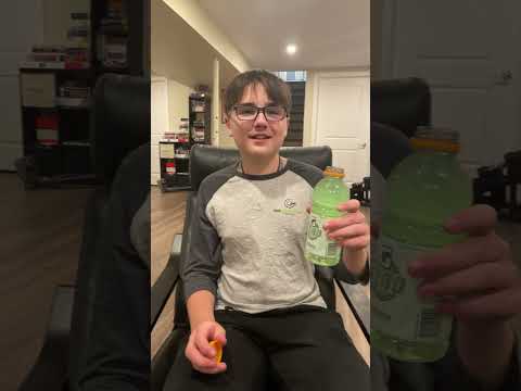 Connor reviews lime cucumber Gatorade