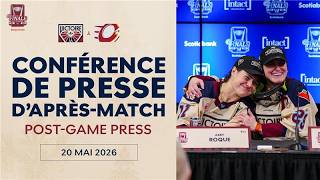 Victoire Conférence de presse d'après-match | MTL@OTT R2M4 - 20 mai 2026