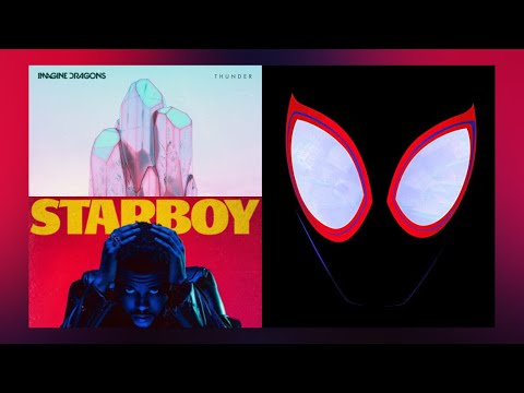 The Weeknd x Imagine Dragons x Post Malone - Starboy/Thunder/Sunflower/I Feel It Coming (MASHUP)