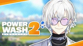 【POWERWASH SIMULATOR 2】 mud and the human condition 🧼🫧 【NIJISANJI EN | Kaelix Debonair】