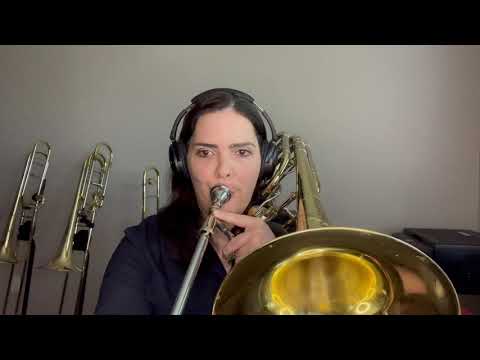 Texas All State Bass Trombone Etude 1 2021-2022