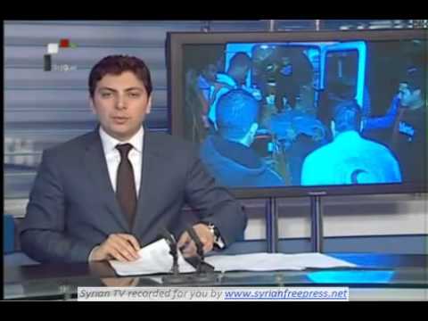 Syrian TV Television News Bulletin in English - 5 November 2012 - 5/11/2012