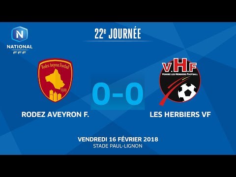 J22 : Rodez Aveyron F - Vendée Les Herbiers, le replay