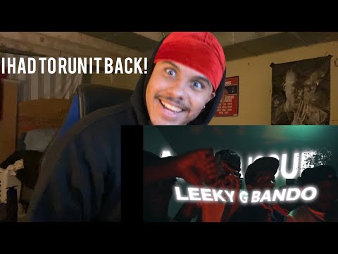 I RAN THE SONG BACK!!! TOO FIRE 🔥 LEEKY G BANDO "Anger Issues" REACTION