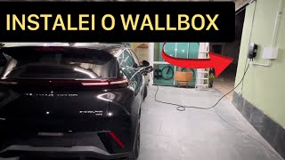 DOLPHIN MINI INSTALAÇÃO DO WALLBOX COMPLETO #byd #dolphin #dolphinmini #mobilidade