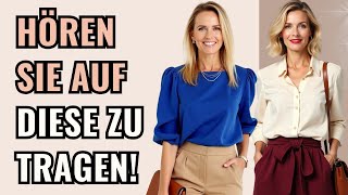 STOPP Diese 6 Mode-Fehler, die Dich älter Wirken Lassen!