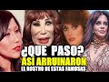 DE LYN MAY A LUCIA MENDEZ ASI ENGAÑARON A ESTAS ACTRICES Y CAMBIARON SU ROSTRO RADICALMENTE
