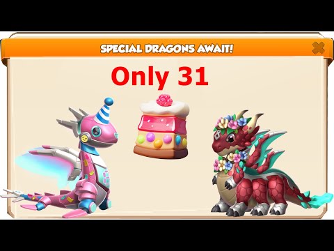 Only 31 Amulets-Dragon Mania legends | Special 8th Anniversary Prmail event | DML