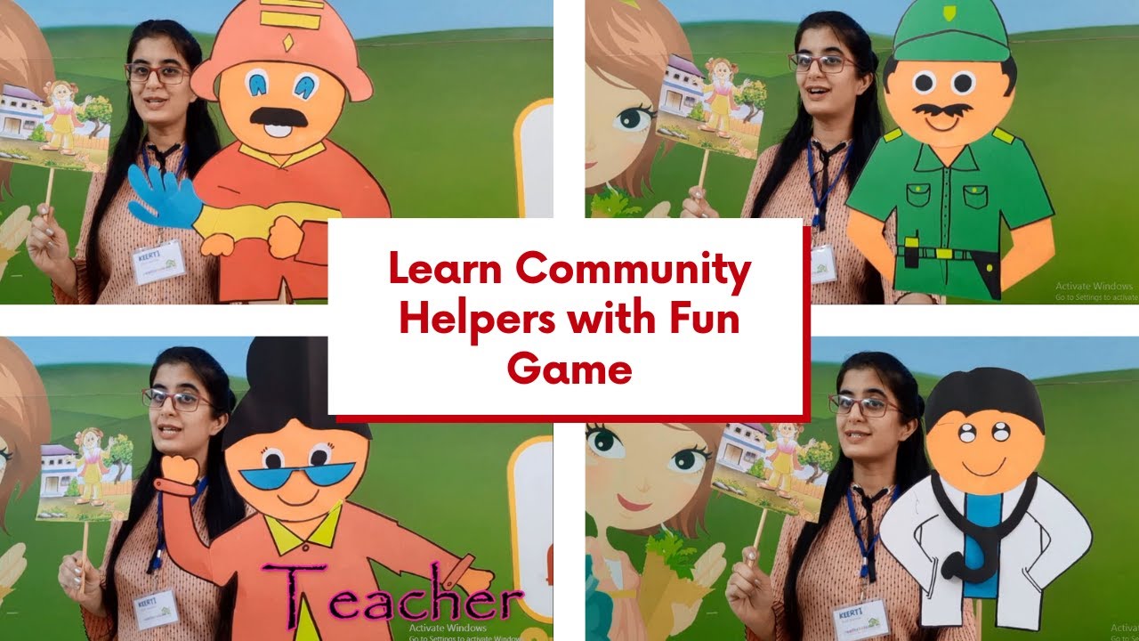 Introducing Community Helpers to Kids | How to teach occupations to preschoolers | Occupations Song