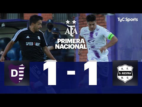 Villa Dálmine 1-1 Deportivo Riestra | Primera Nacional